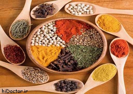 ده ادویه اصلی غذاهای ایرانی بر اساس طب سنتی